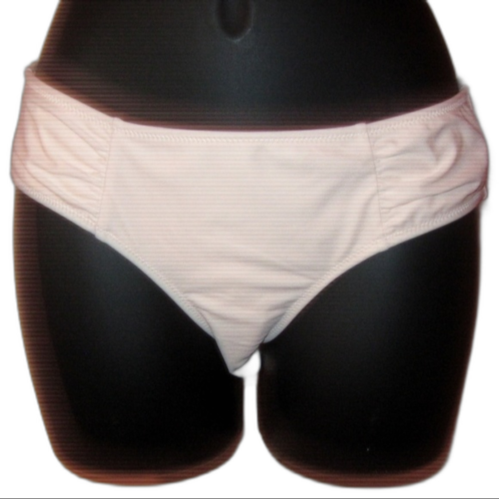 Aerie Small White Swim Hipster